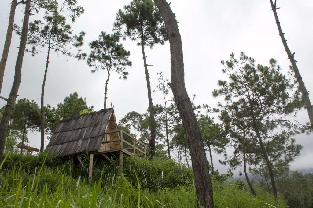 Papandayan Camping Ground Hotel Cileuleuy Exterior photo